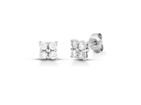 Boucles d'oreilles PG Gioielli Femme in Or blanc Diamante 0.08 Ct ORVEGA/1 - ORVEGA/1